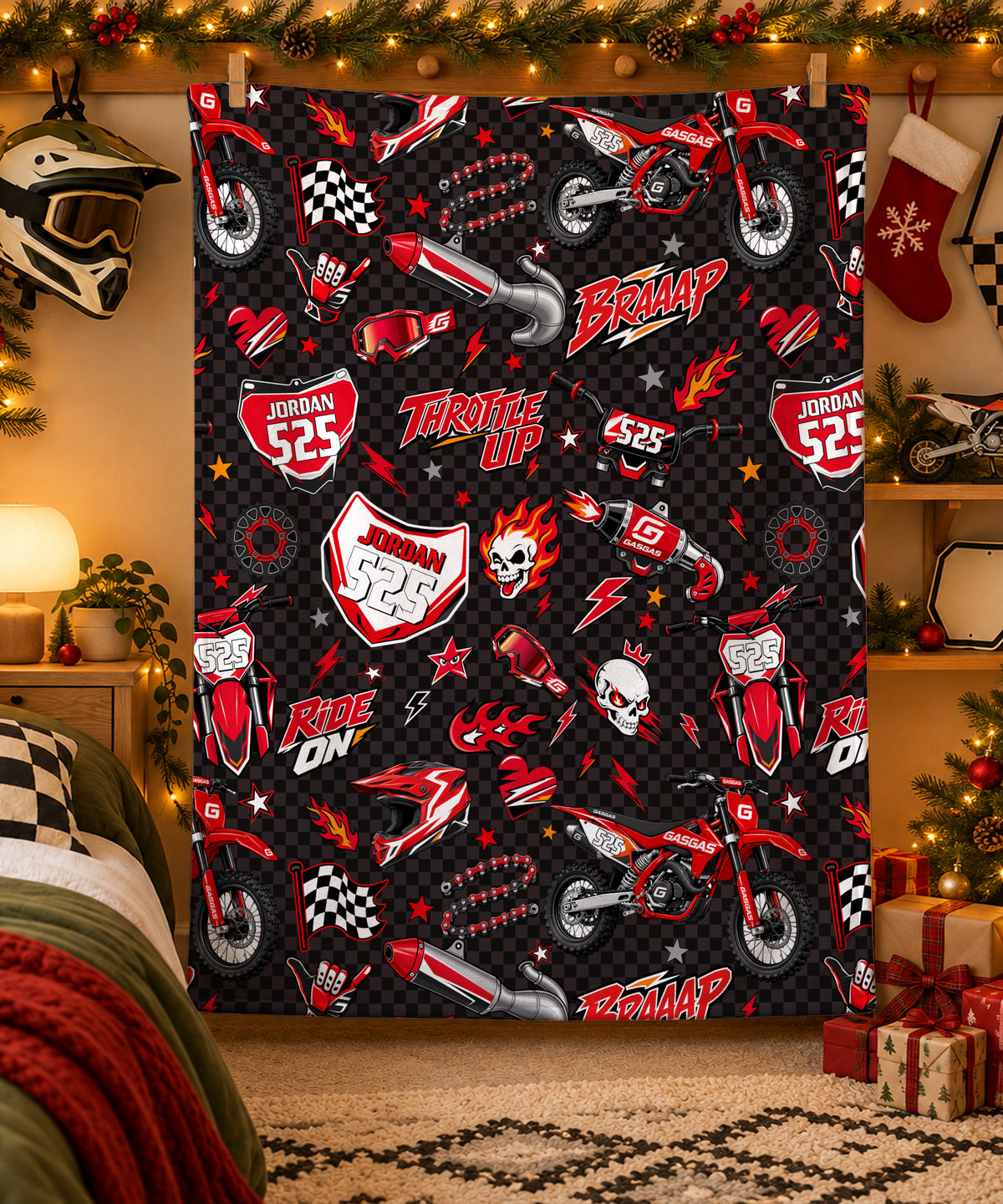 Gasgas Color - Personalized blanket