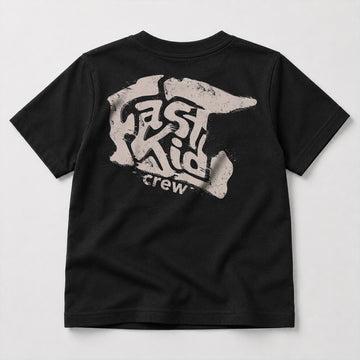 Kids Dirt Bike Graphic Fast kid Crew Dirtbike Helmet T-Shirt