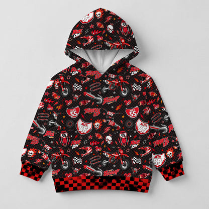 Kids GasGas Motocross Hoodie – Personalized