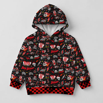 Kids Honda Motocross Hoodie – Personalized