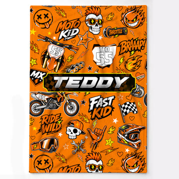 KTM Color - Personalized blanket