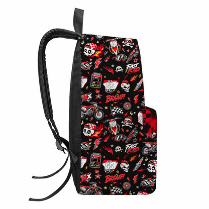 Personalized Honda Dirt Bike Backpack – Custom Name & Race Number
