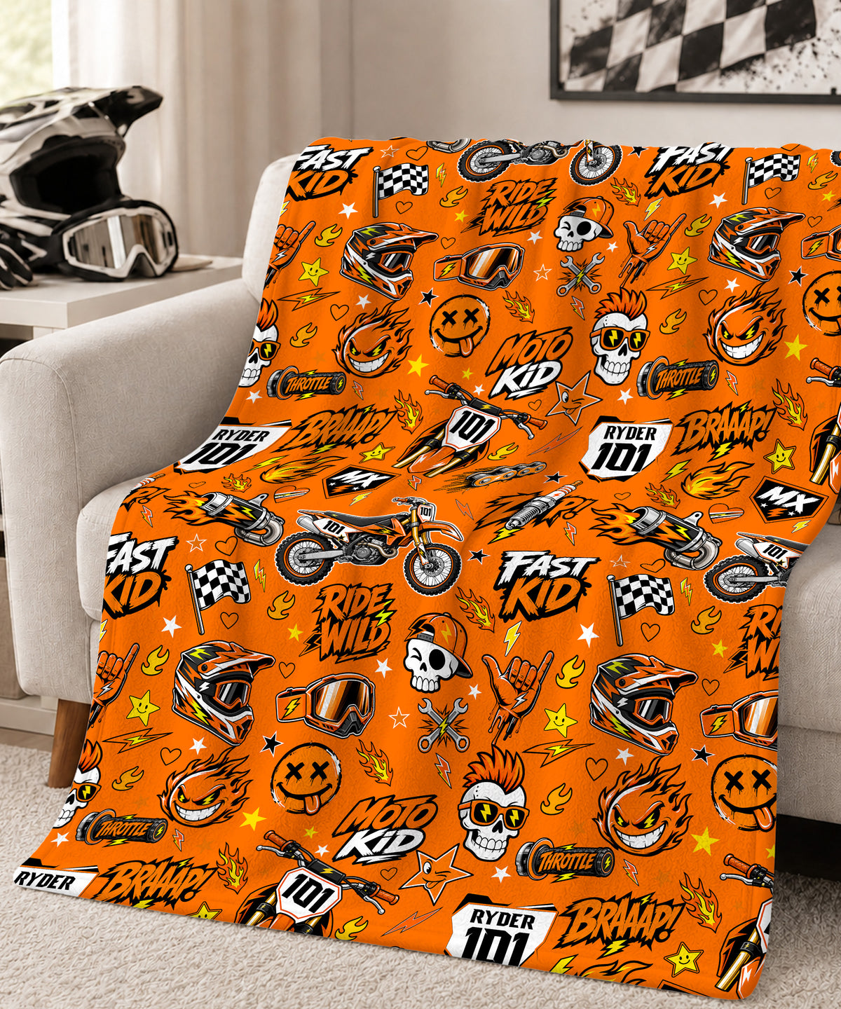 KTM Color - Personalized blanket