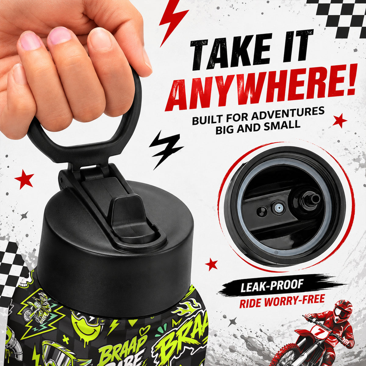 Kawasaki Color - Personalized Bottle