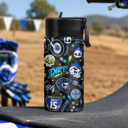 Yamaha Blue Color - Personalized Bottle