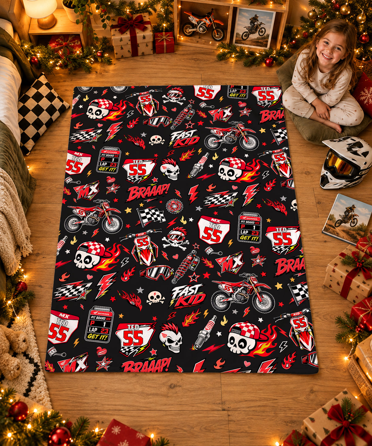 Honda Color - Personalized blanket