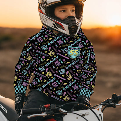 Kids Braaap Dirt Bike Hoodie – Personalized