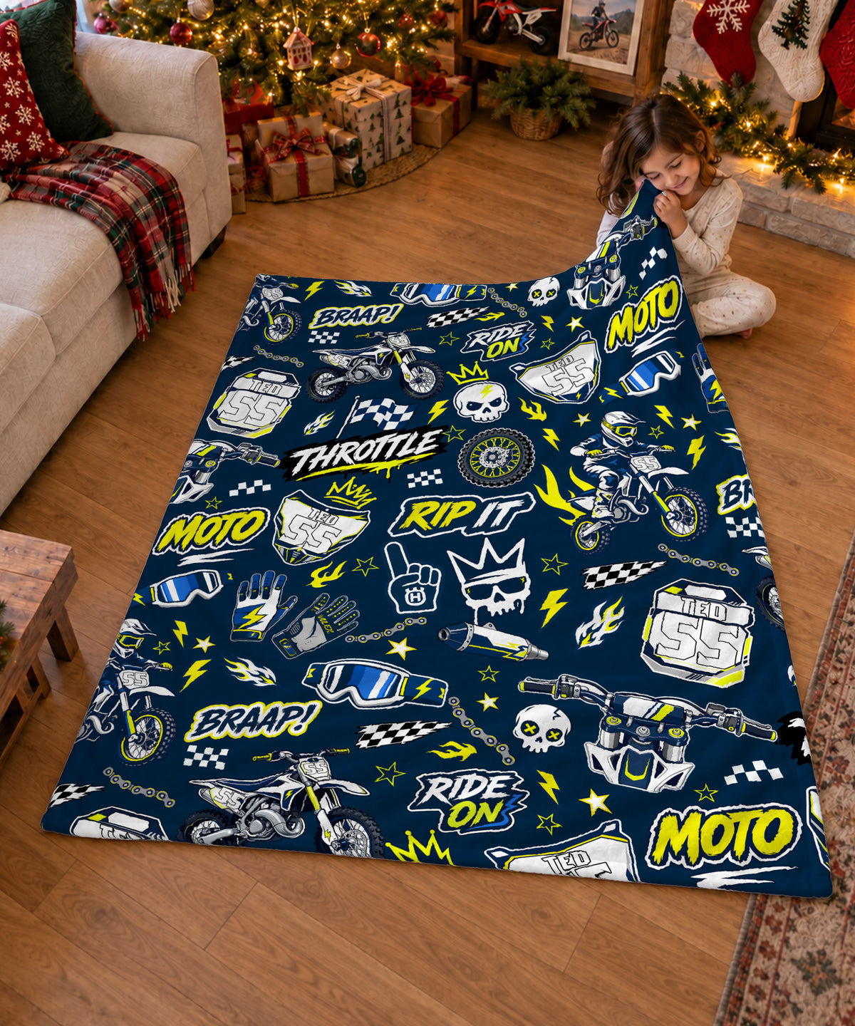Husqvarna Color - Personalized blanket