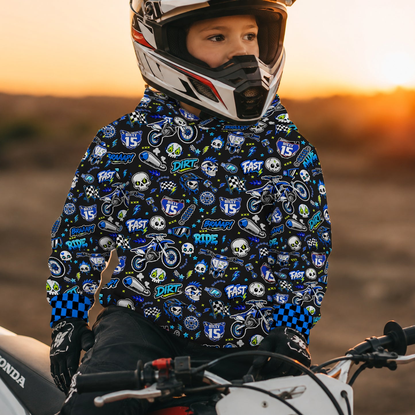 Yamaha Kid Cotton Hoodie