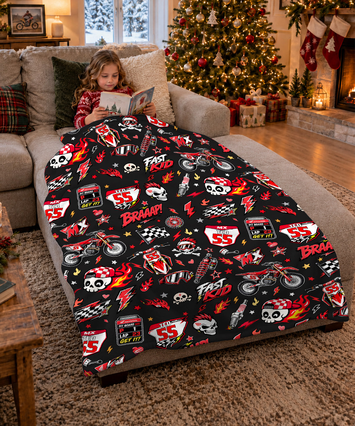 Honda Color - Personalized blanket
