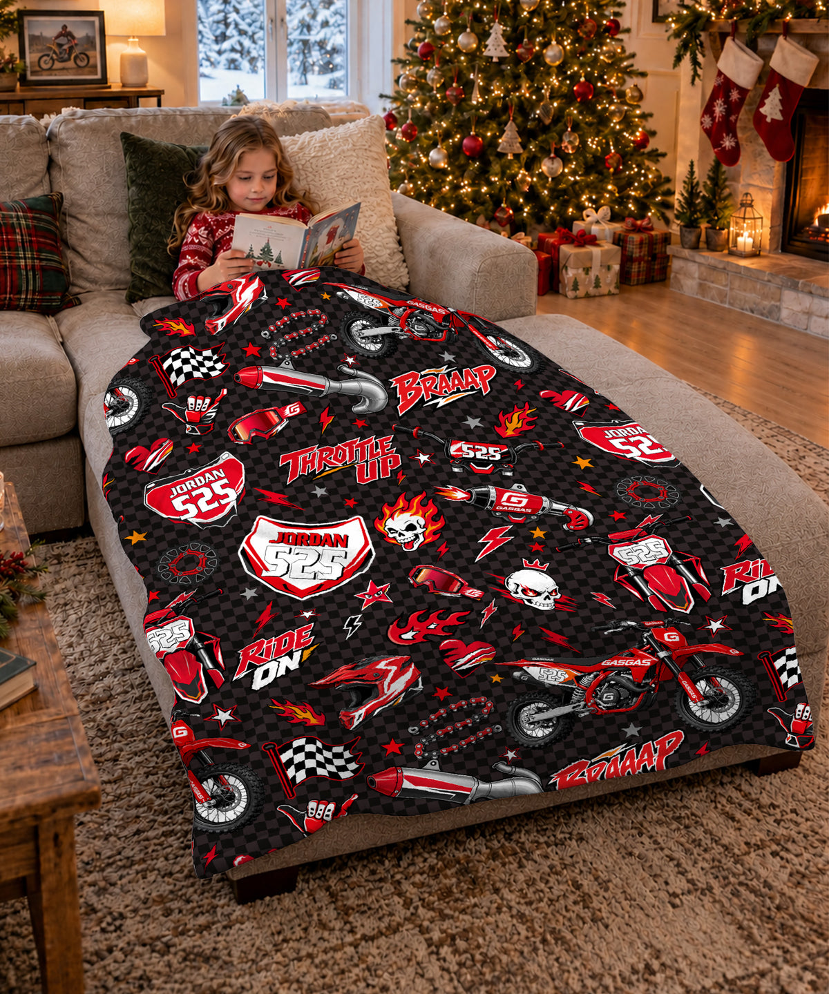 Gasgas Color - Personalized blanket