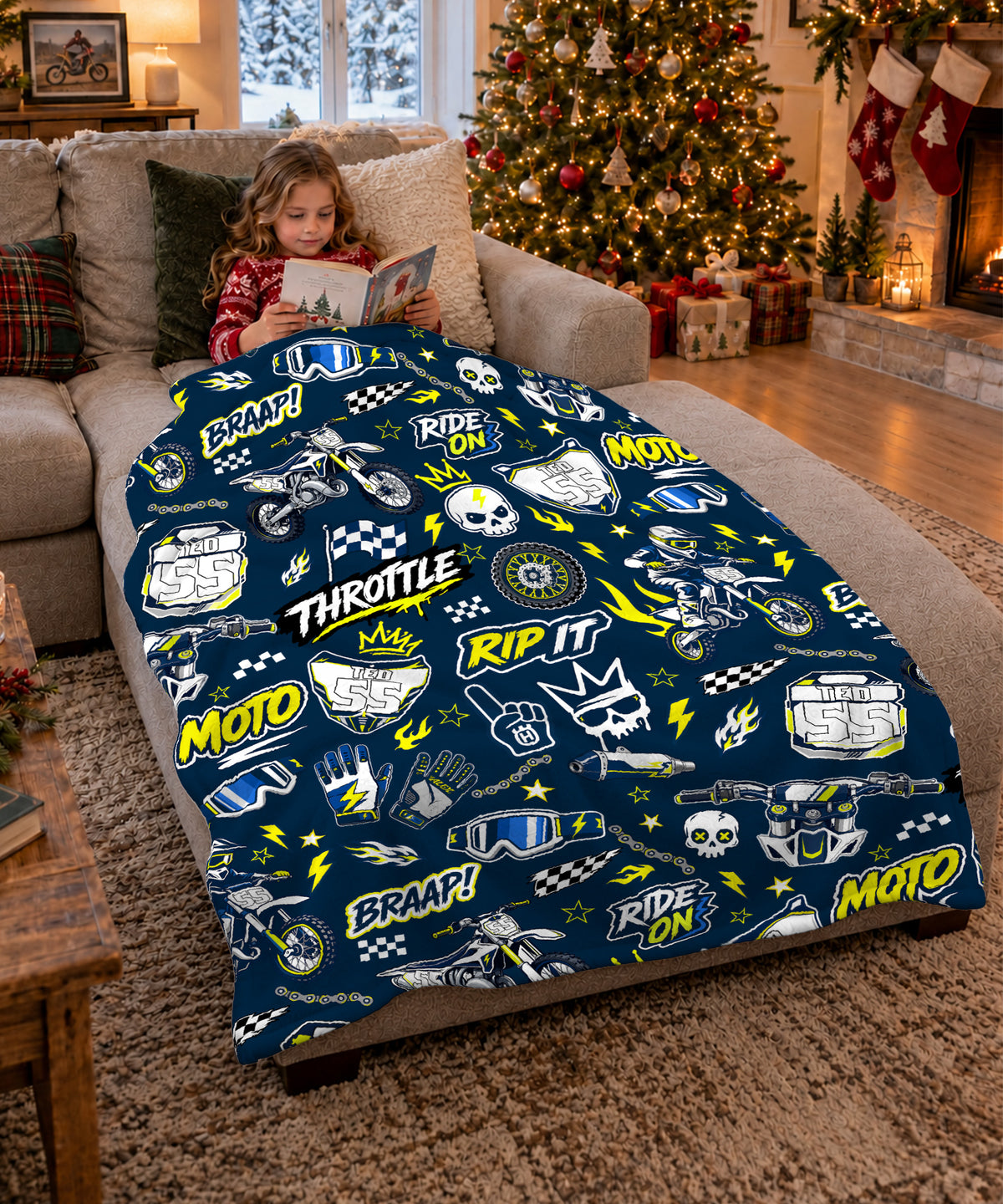 Husqvarna Color - Personalized blanket