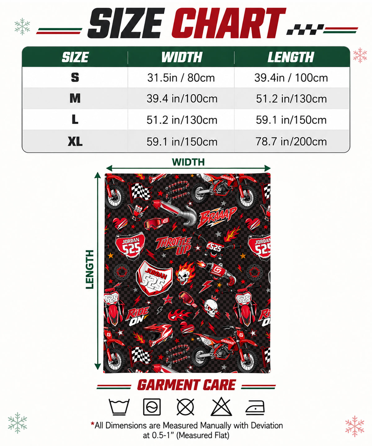 Gasgas Color - Personalized blanket