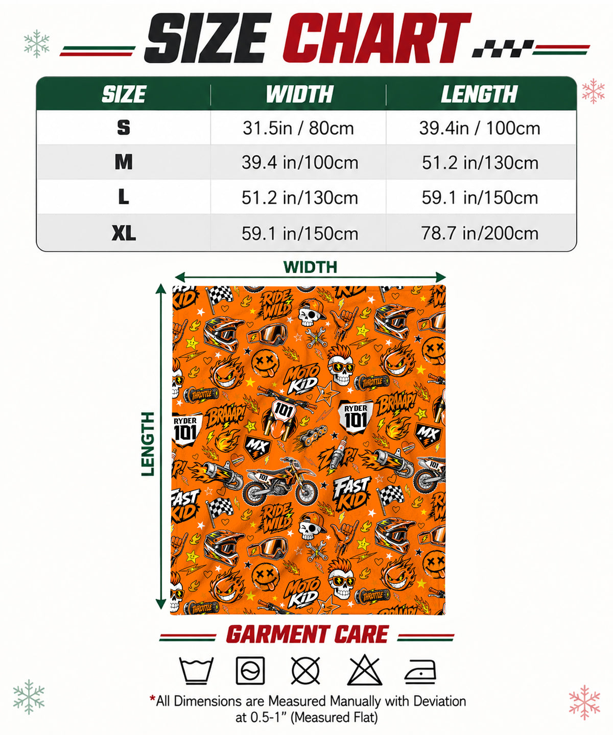 KTM Color - Personalized blanket