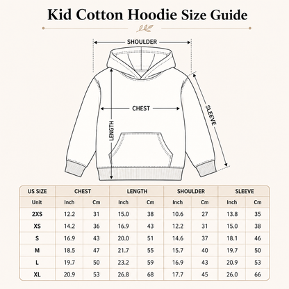 Kids Team Yamaha Blue Dirt Bike Cotton Hoodie Personalized